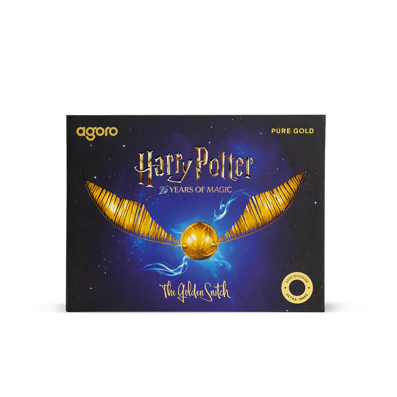 Harry Potter The Golden Snitch 0.1g Gold Collectible Coin