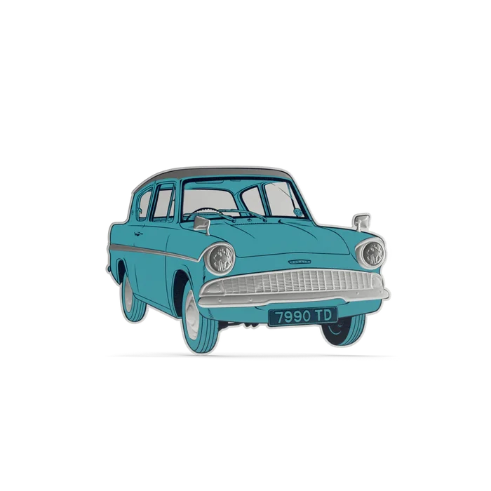 HARRY POTTER - Ford Anglia 1oz Silver Collectible Coin