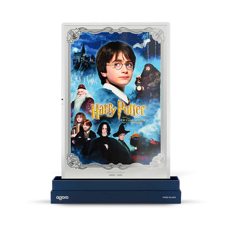 Harry Potter and the Philosopher's Stone 1oz Silver Collectible Foil