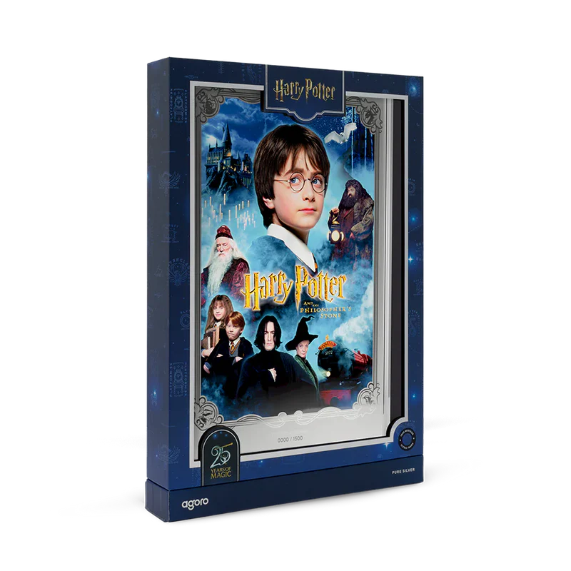 Harry Potter and the Philosopher's Stone 1oz Silver Collectible Foil