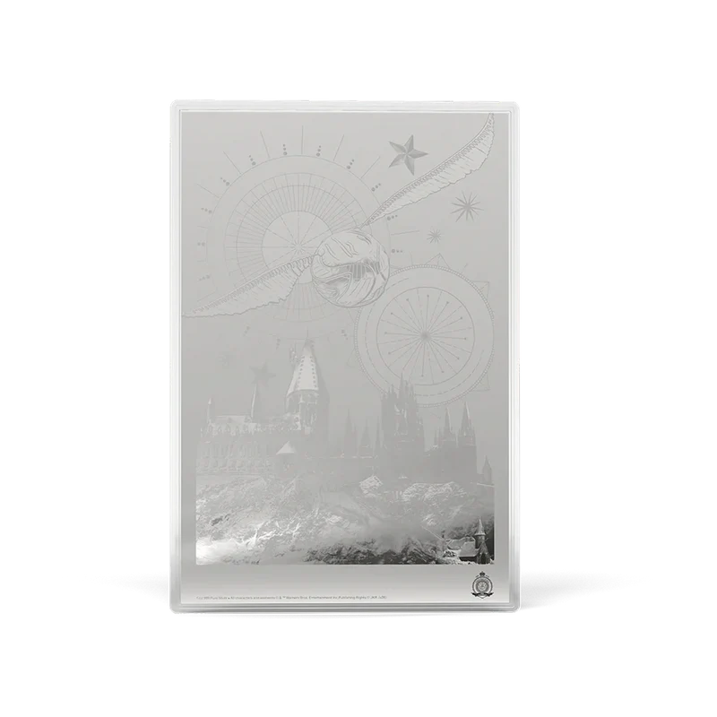 Harry Potter and the Sorcerer's Stone 1oz Silver Collectible Foil