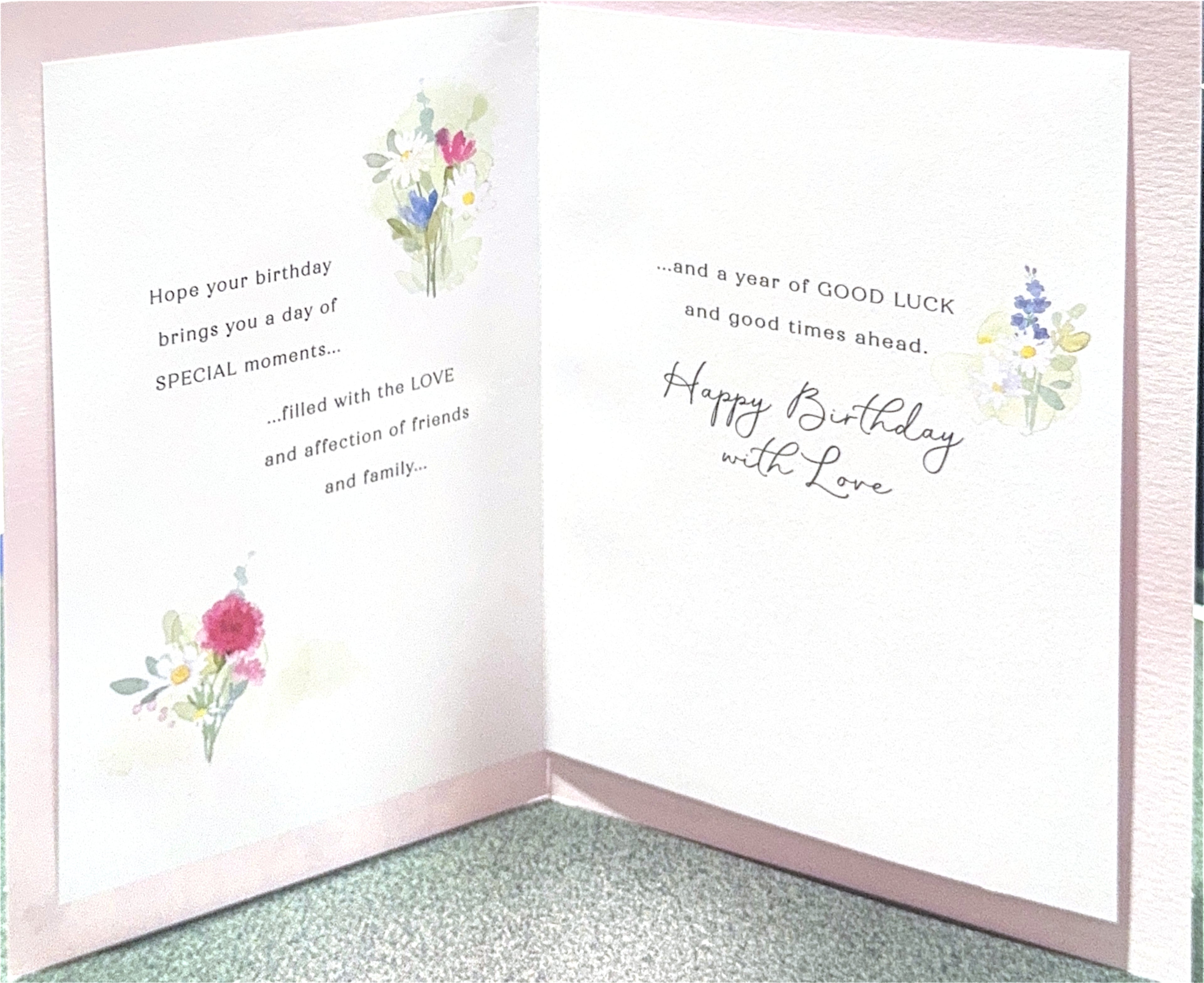 JANUARY MONTHLY BIRTHDAY CARD