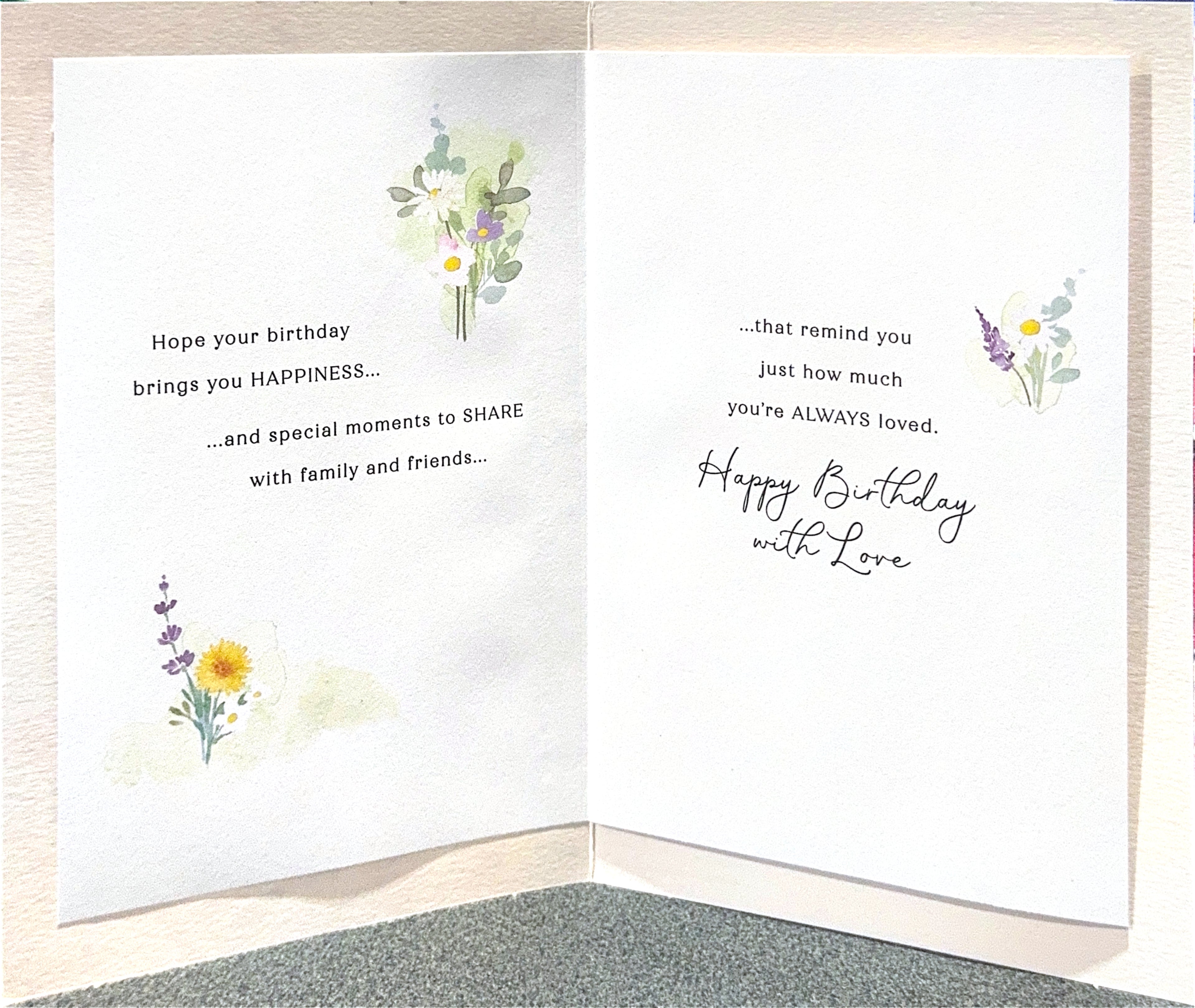 SEPTEMBER MONTHLY BIRTHDAY CARD