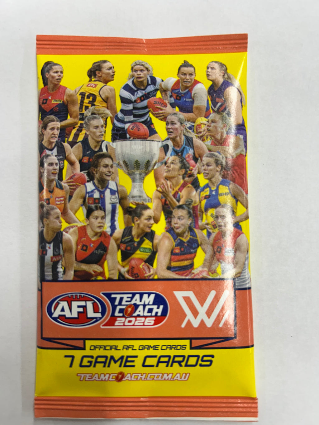 AFL WOMEN TEAMCOACH CARD PACKS: 2026