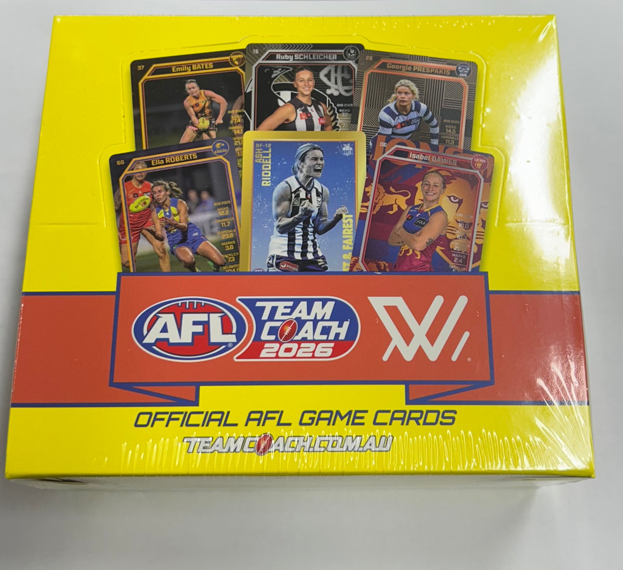 AFL WOMEN TEAM COACH 2026 CARDS SEALED BOX