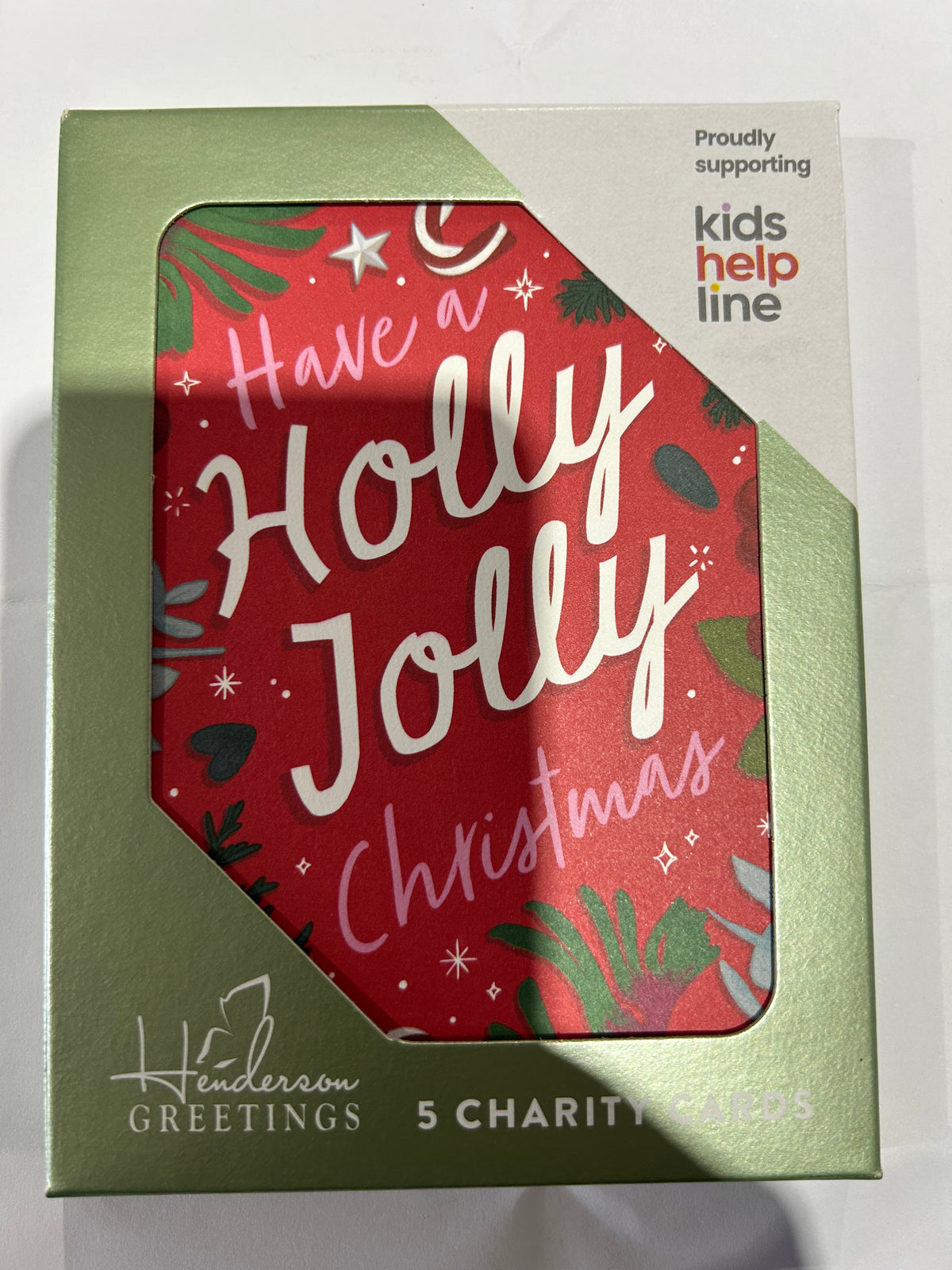 Christmas Charity Boxed Cards - Australiana Foliage