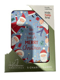 Christmas Charity Boxed Cards - Lots Of Santas Mini