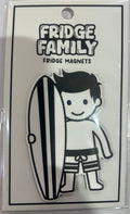 FRIDGE FAMILY SURFING MAGNET