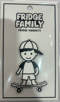 FRIDGE FAMILY SKATEBOARD MAGNET
