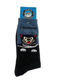 SOCK TASMANIAN DEVIL IN SOCK BLACK 6-12