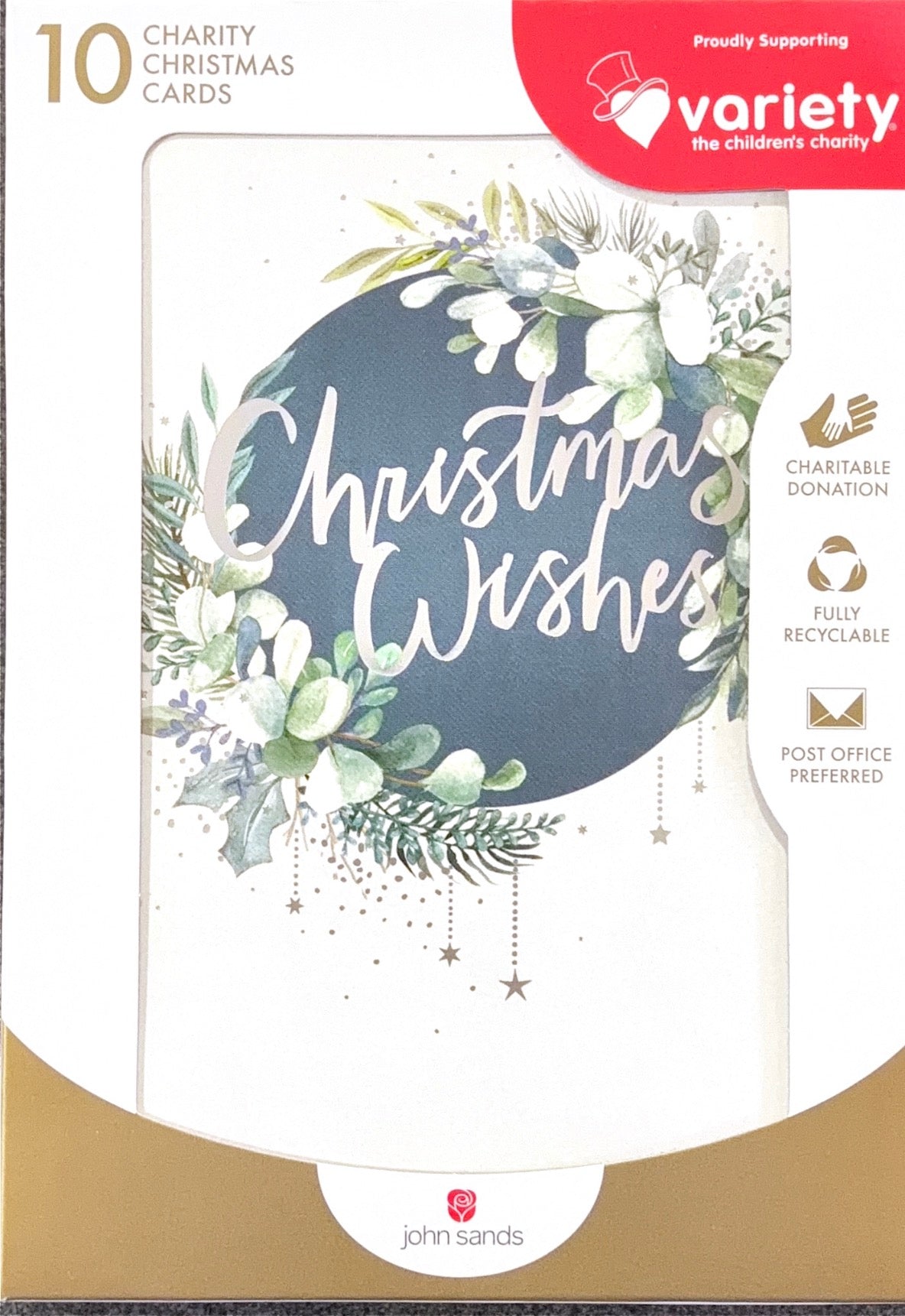 Charity Christmas Boxed Cards/ /Christmas Wishes