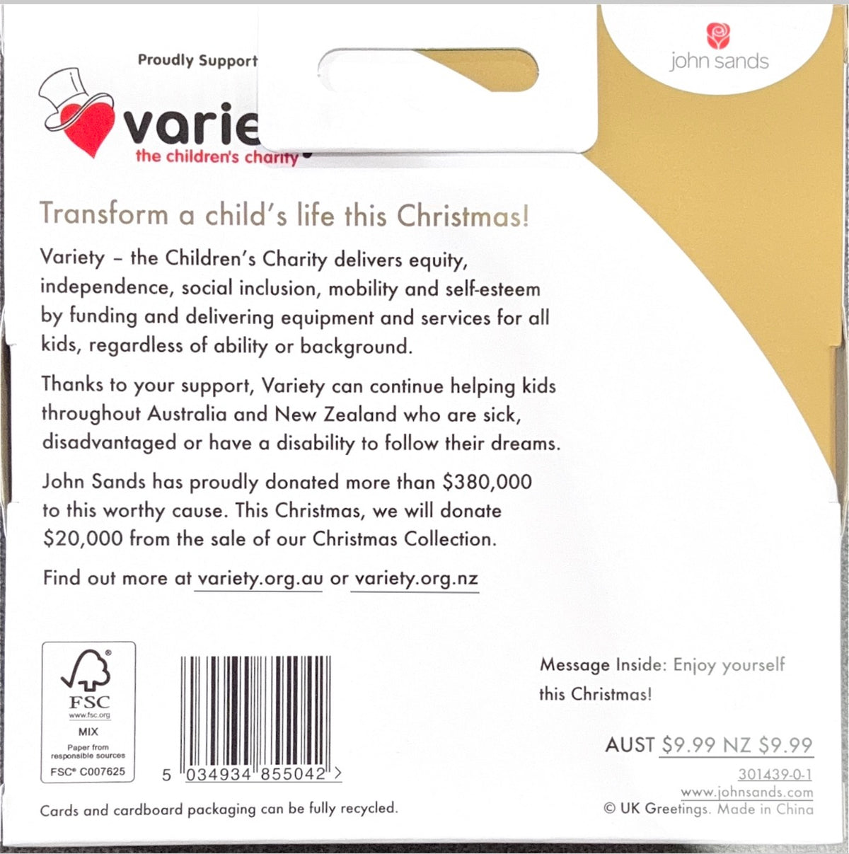 Charity Christmas Boxed Cards/ Have a Holly Jolly Christmas