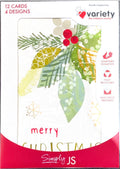 Charity Christmas Boxed Cards/ Bauble Christmas Tree