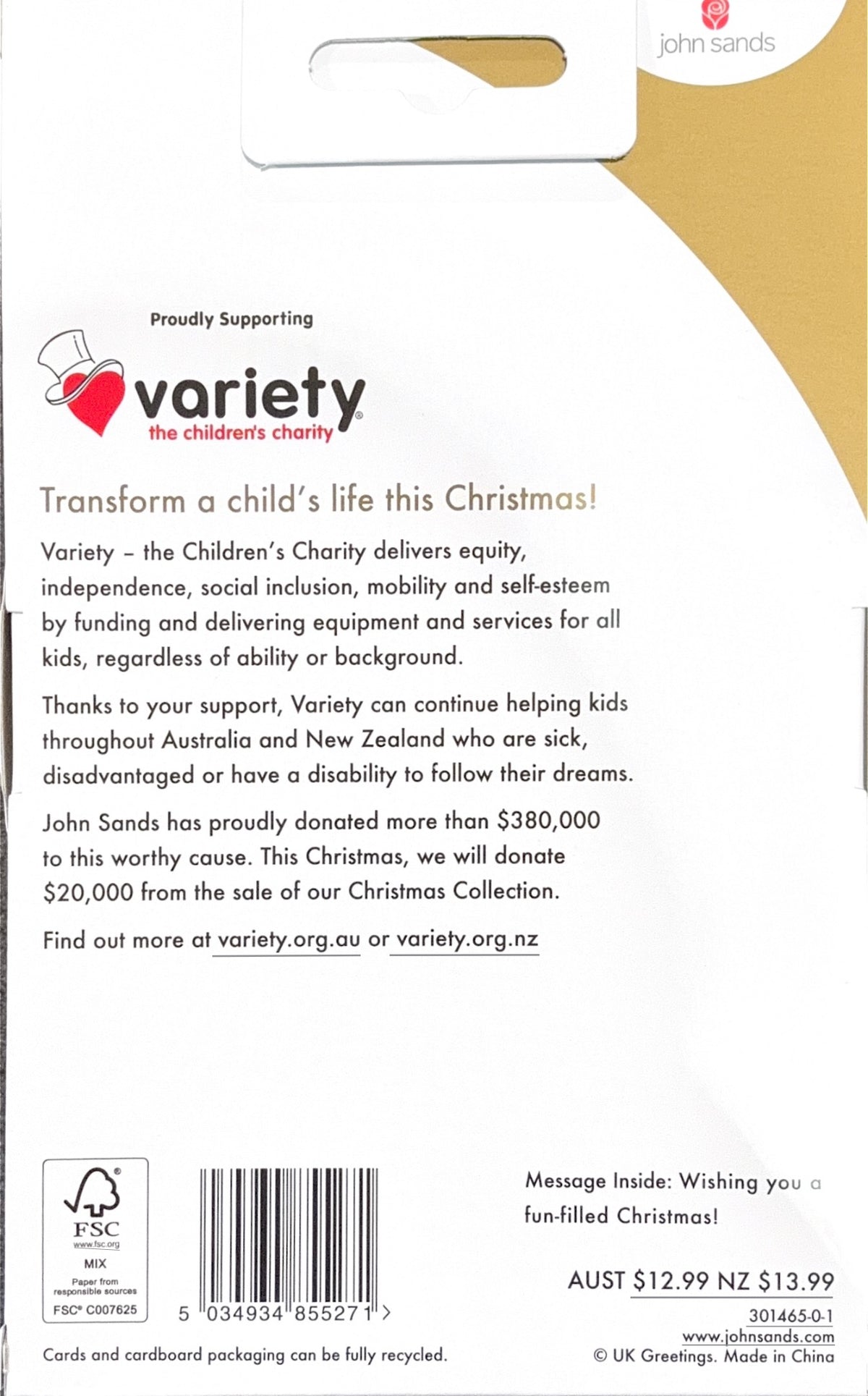 Charity Christmas Boxed Cards/ Merry Christmas Icon Collage