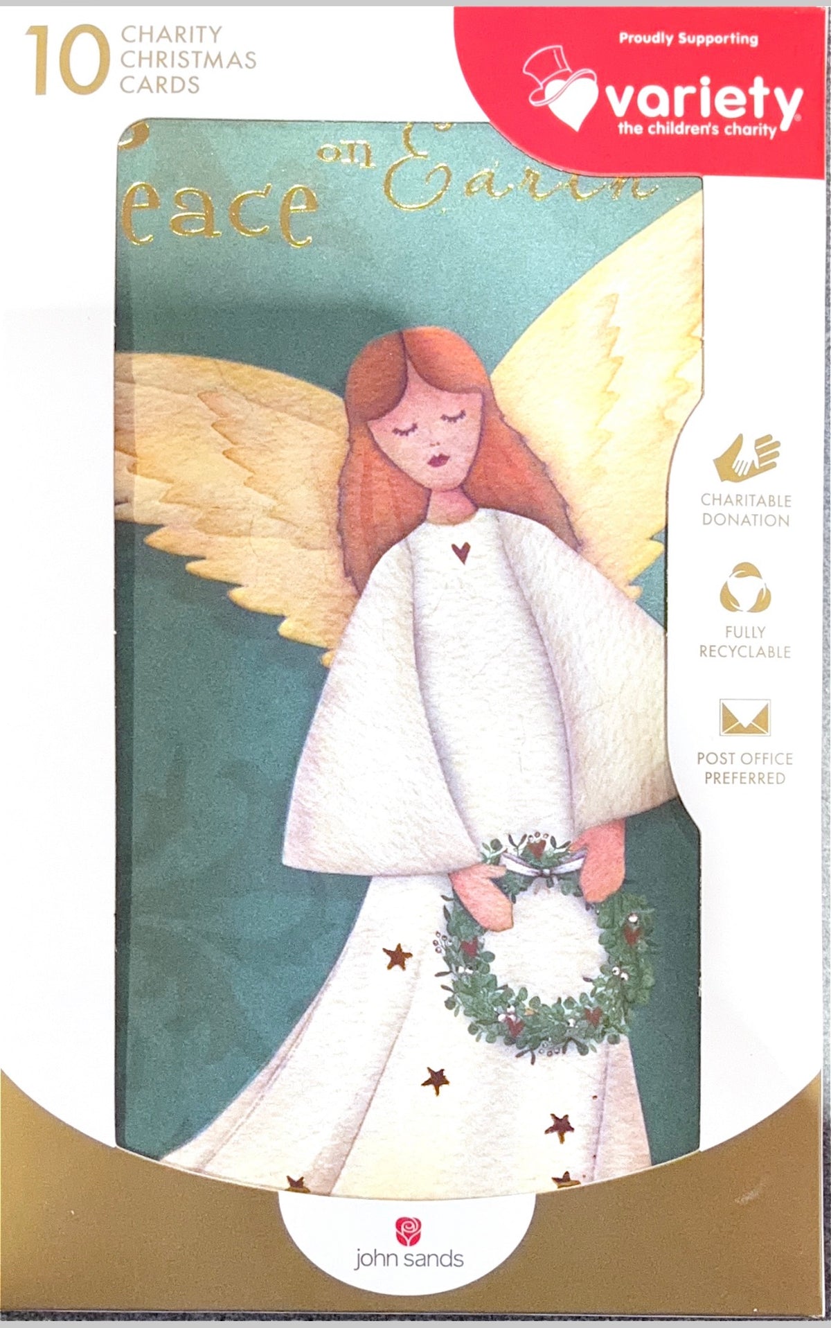 Charity Christmas Boxed Cards/ Peace on Earth