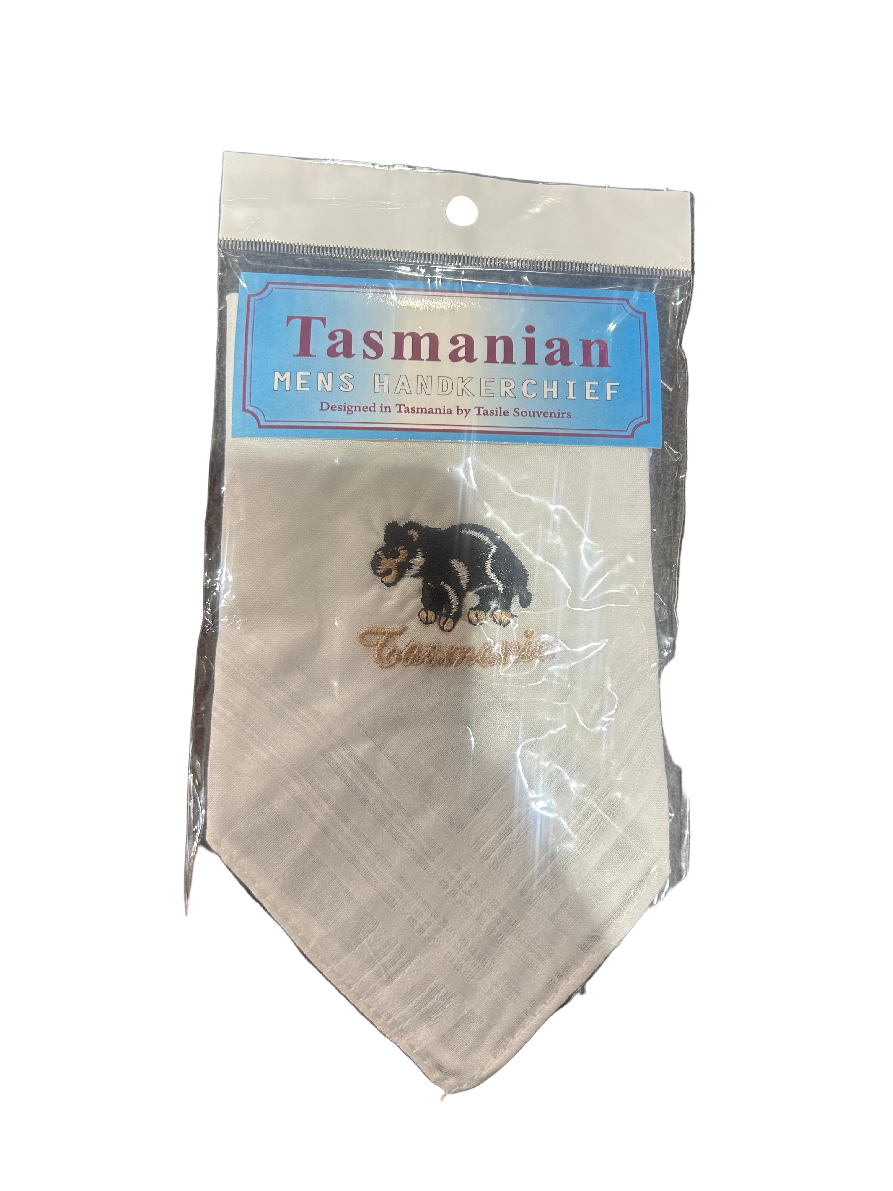 TASMANIAN MENS HANDKERCHIEF DEVIL