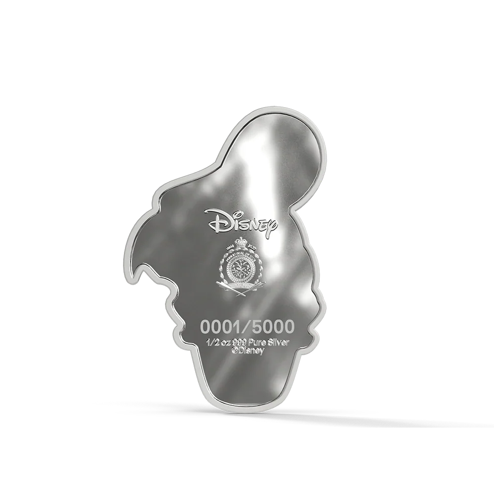 Iconic Expressions Mickey and Friends - Donald Duck 1/2oz Silver Collectible Coin