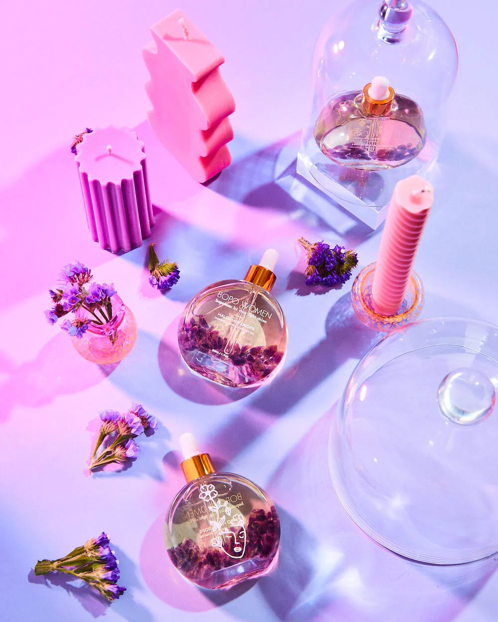 BOPO WOMEN HALO HAIR DROPS AMETHYST INFUSED