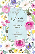 JUNE MONTHLY BIRTHDAY CARD