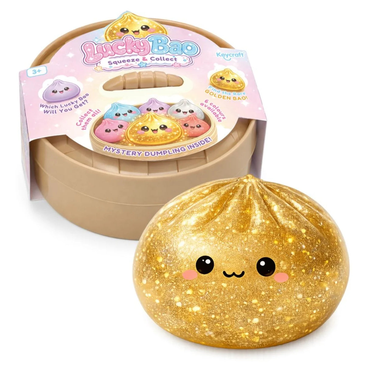 Keycraft - Lucky Bao Mystery Dumpling Squish (Large - 10CM)