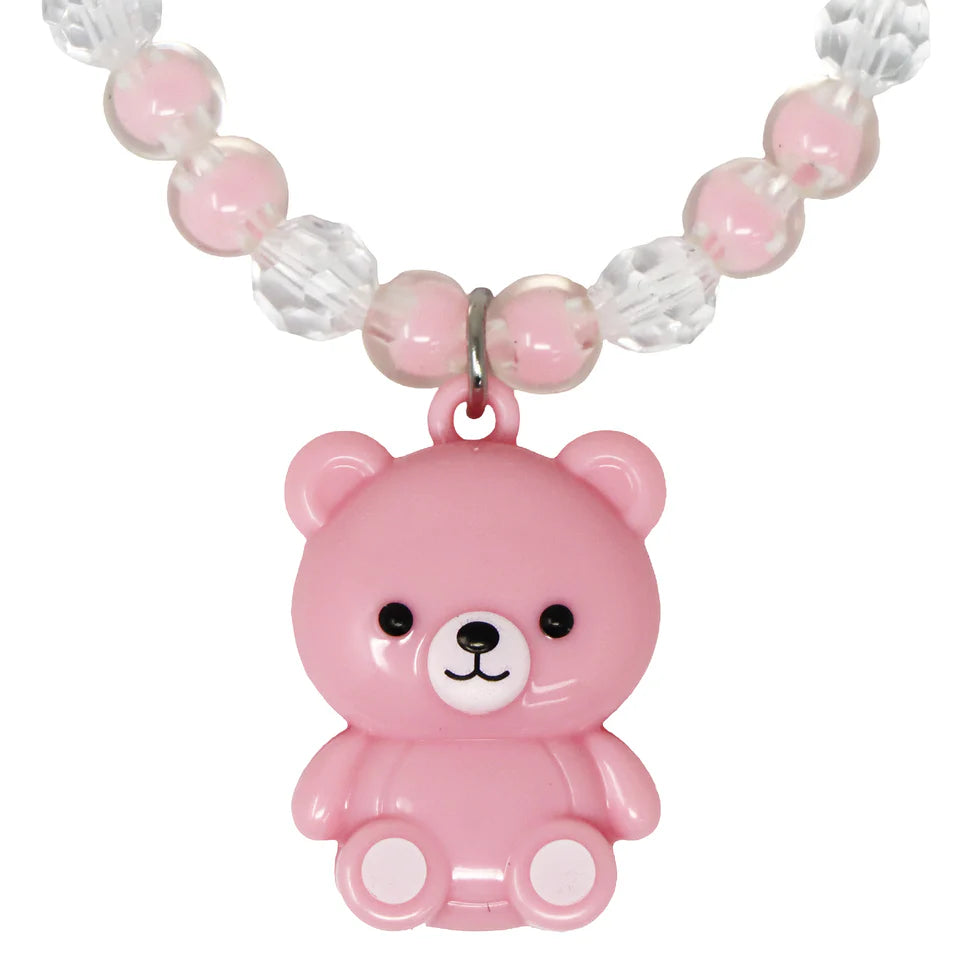 PINK POPPY - LIP GLOSS BRACELET BEAR