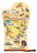 MAP OF TASMANIA OVEN GLOVE