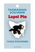 LAPEL BADGE BLACK DEVIL