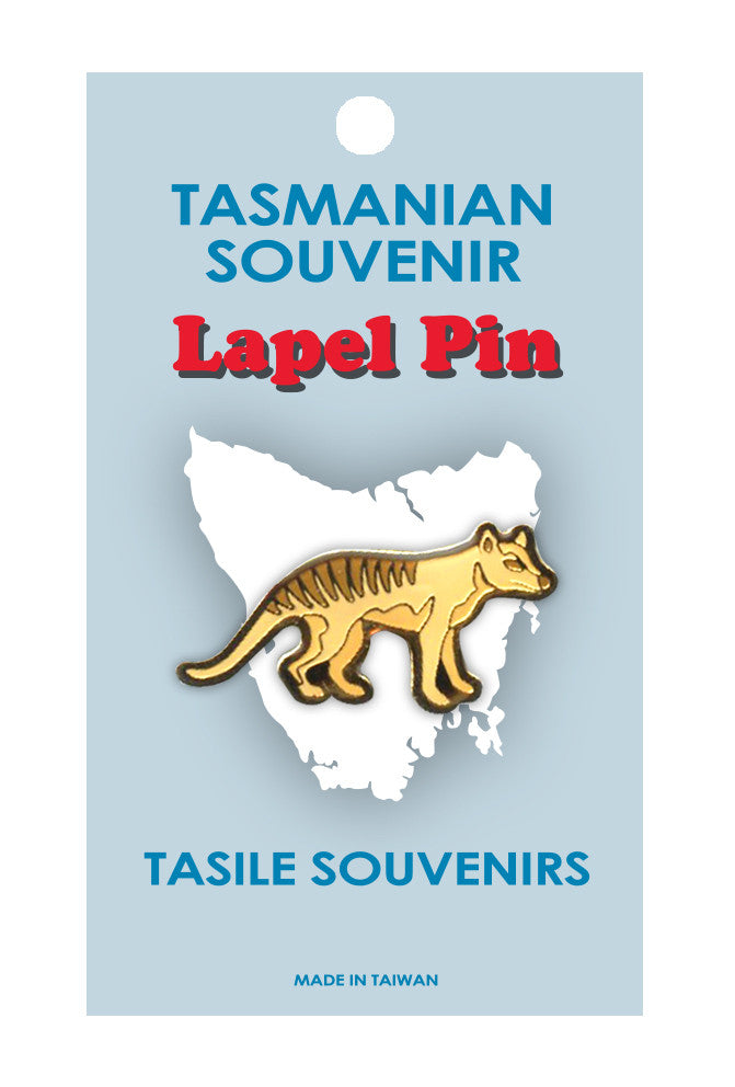 LAPEL BADGE TASMANIA TIGER