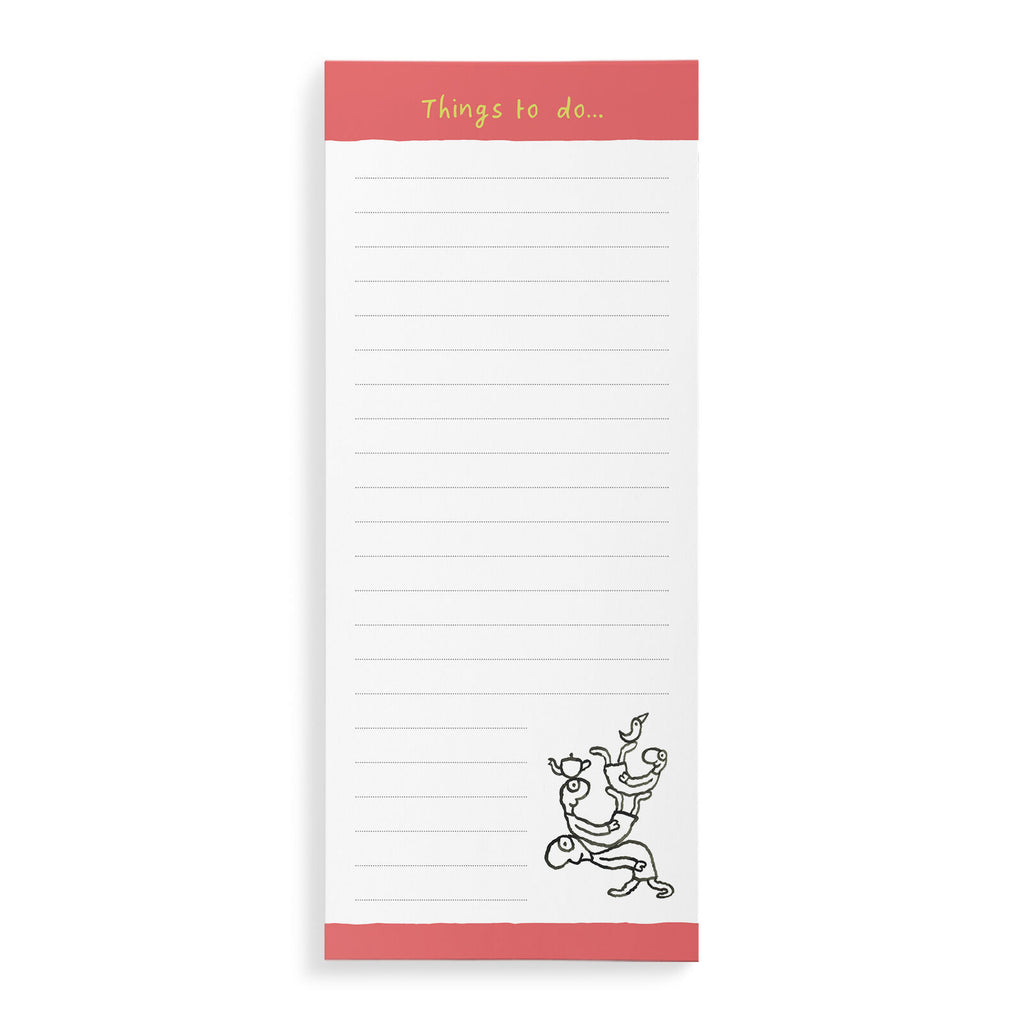 LEUNIG MAGNETIC LIST NOTEPAD ONCE IN A LIFETIME