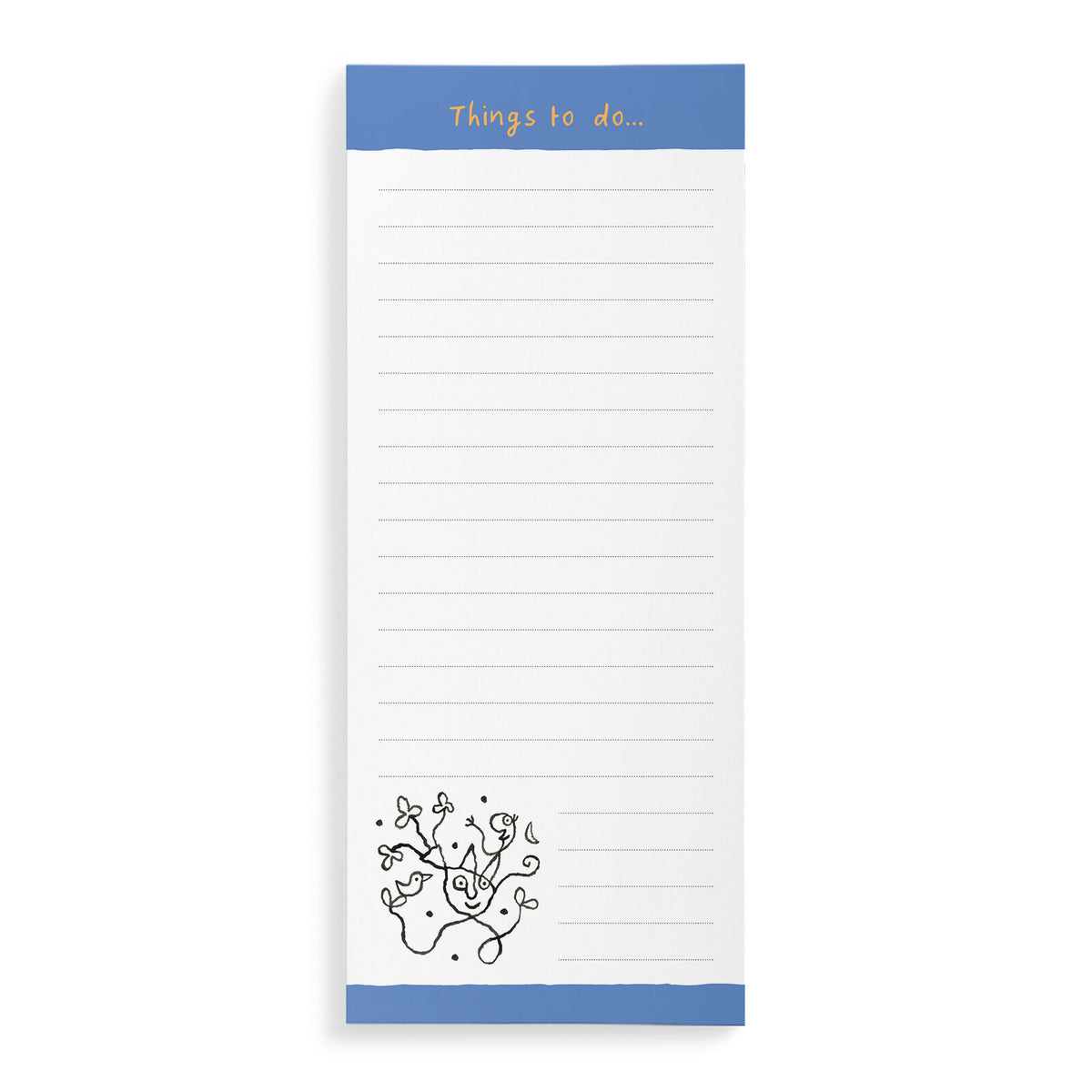 LEUNIG MAGNETIC LIST NOTEPAD THE ACADEMY OF VERY A