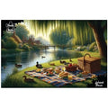 PUZZLE MASTER 1000 PIECE PUZZLE - LAKESIDE PICNIC