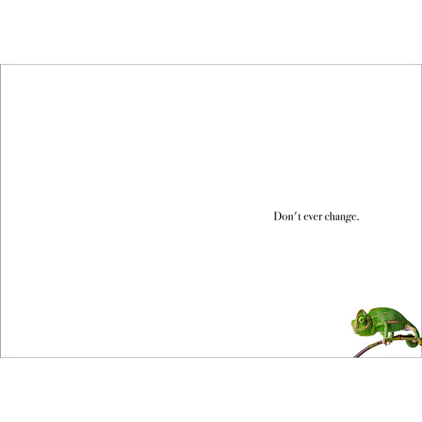 M146 - You Are Unique - Lizard Greeting Card