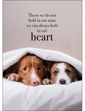 M040 - Those We Do Not Hold - Animal Greeting Card