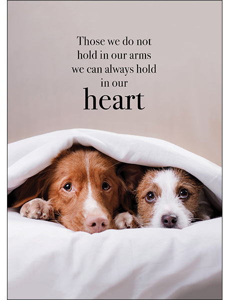 M040 - Those We Do Not Hold - Animal Greeting Card