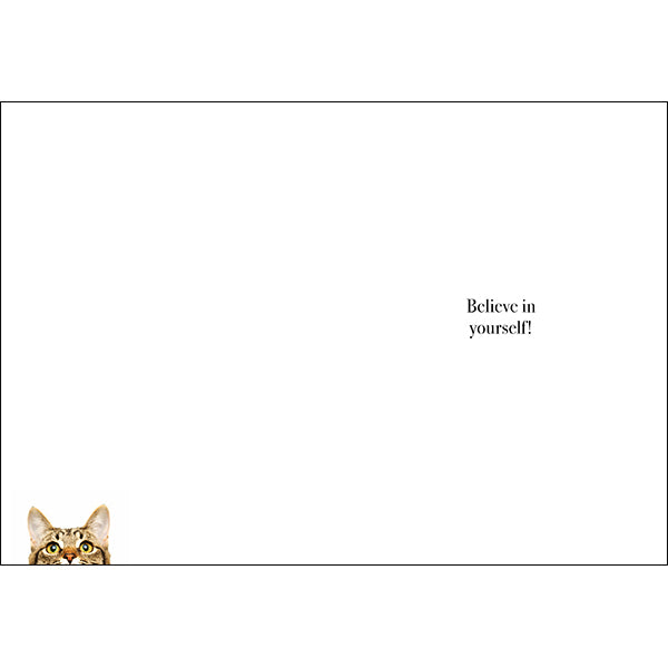 M087 - You Are Stronger Than You Think - Animal Greeting Card