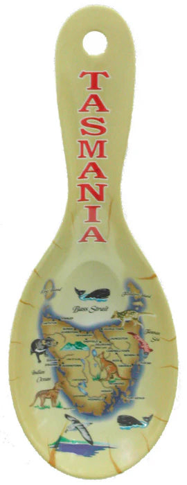 SPOON REST MELAMINE TASMANIA MAP