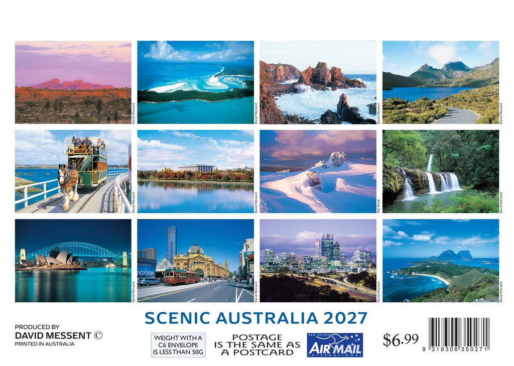 SCENIC AUSTRALIA CALENDAR MINI: 2027