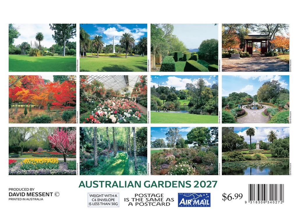 AUST GARDENS CALENDAR MINI: 2027
