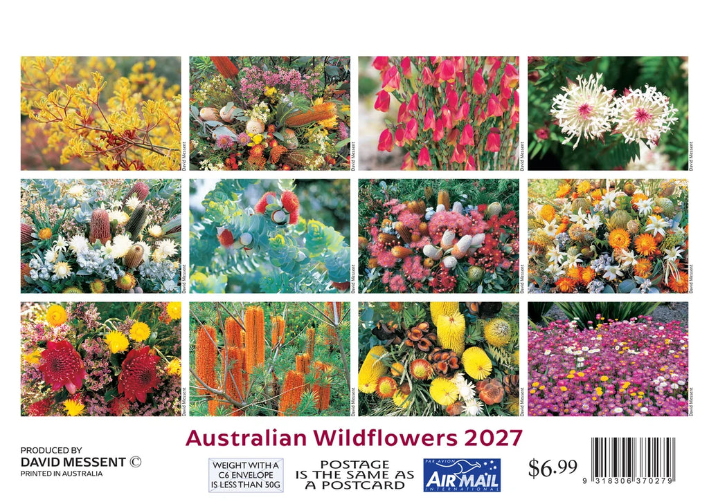 AUST WILDFLOWERS CALENDAR MINI: 2027