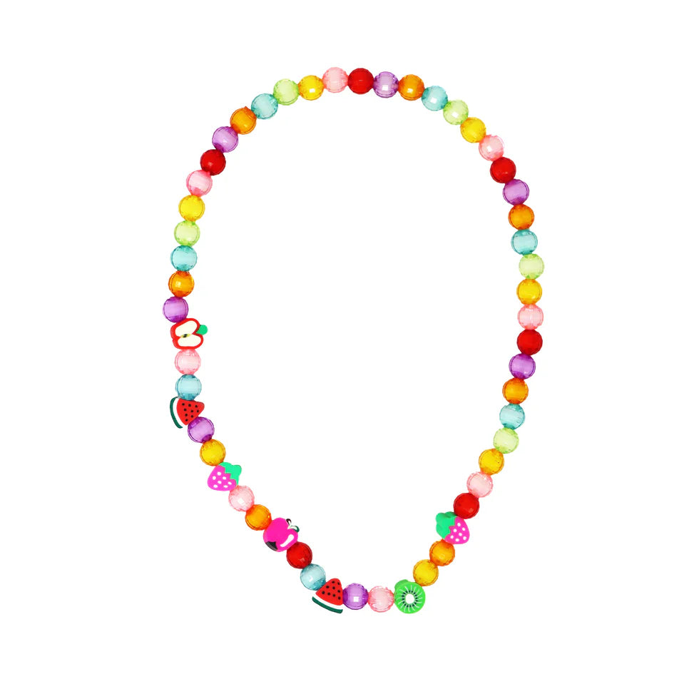 PINK POPPY - FRUIT NECKLACE & BRACELET SET