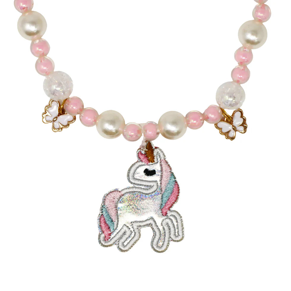 PINK POPPY - DREAM UNICORN NECKLACE & BRACELET SET