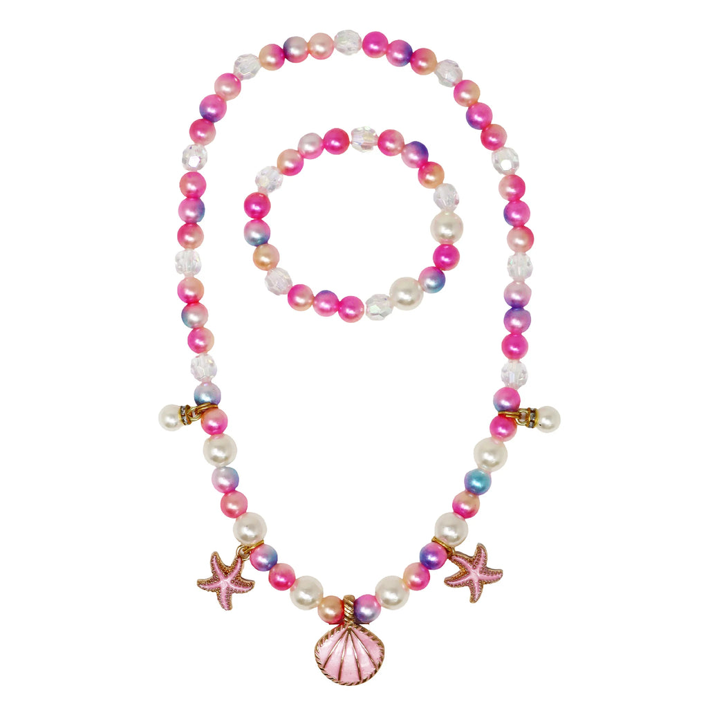 PINK POPPY - MERMAID FANTASY NECKLACE & BRACELET SET