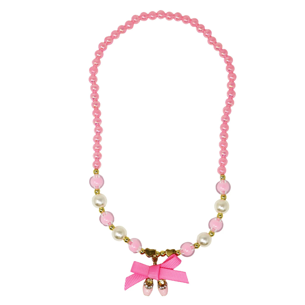 PINK POPPY - BALLERINA BOW NECKLACE & BRACELET SET