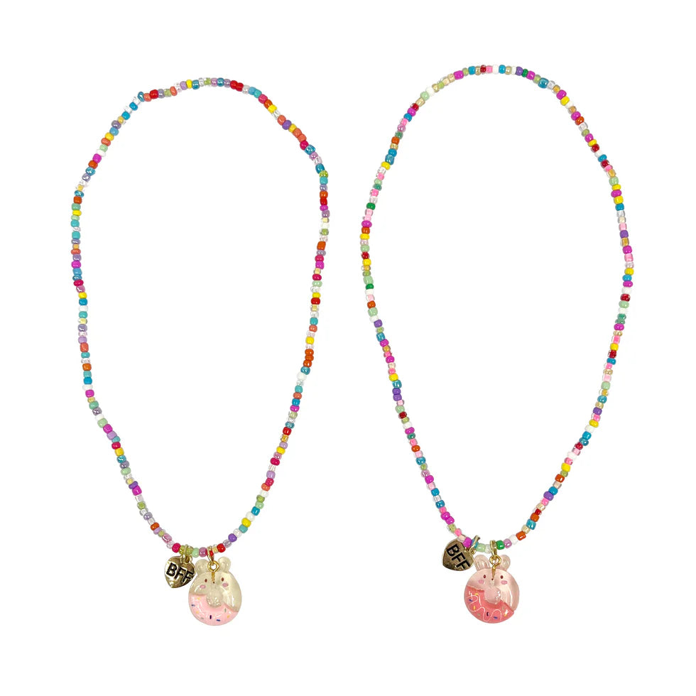 PINK POPPY - BFF DONUT NECKLACE SET