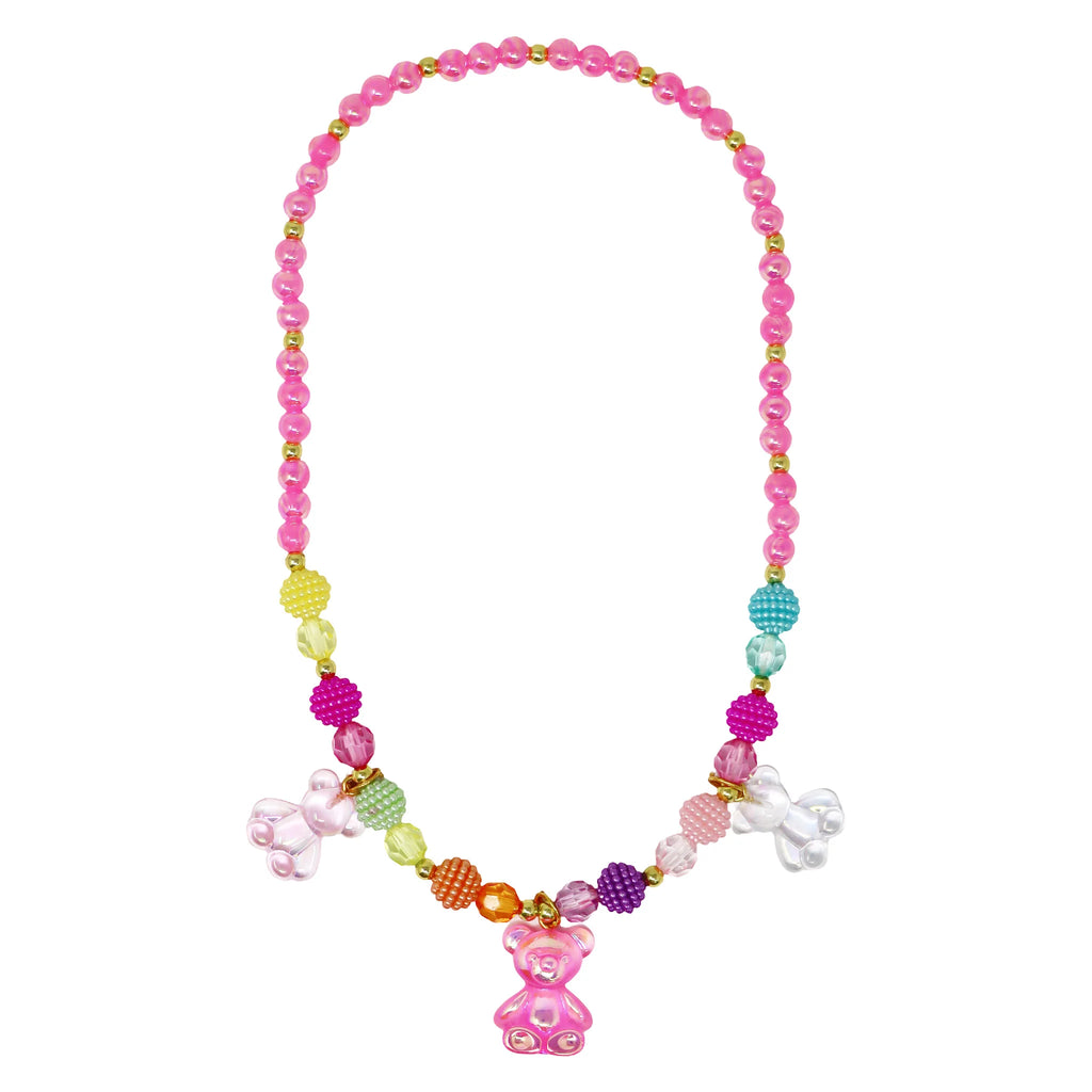 PINK POPPY - JELLY BEAR NECKLACE