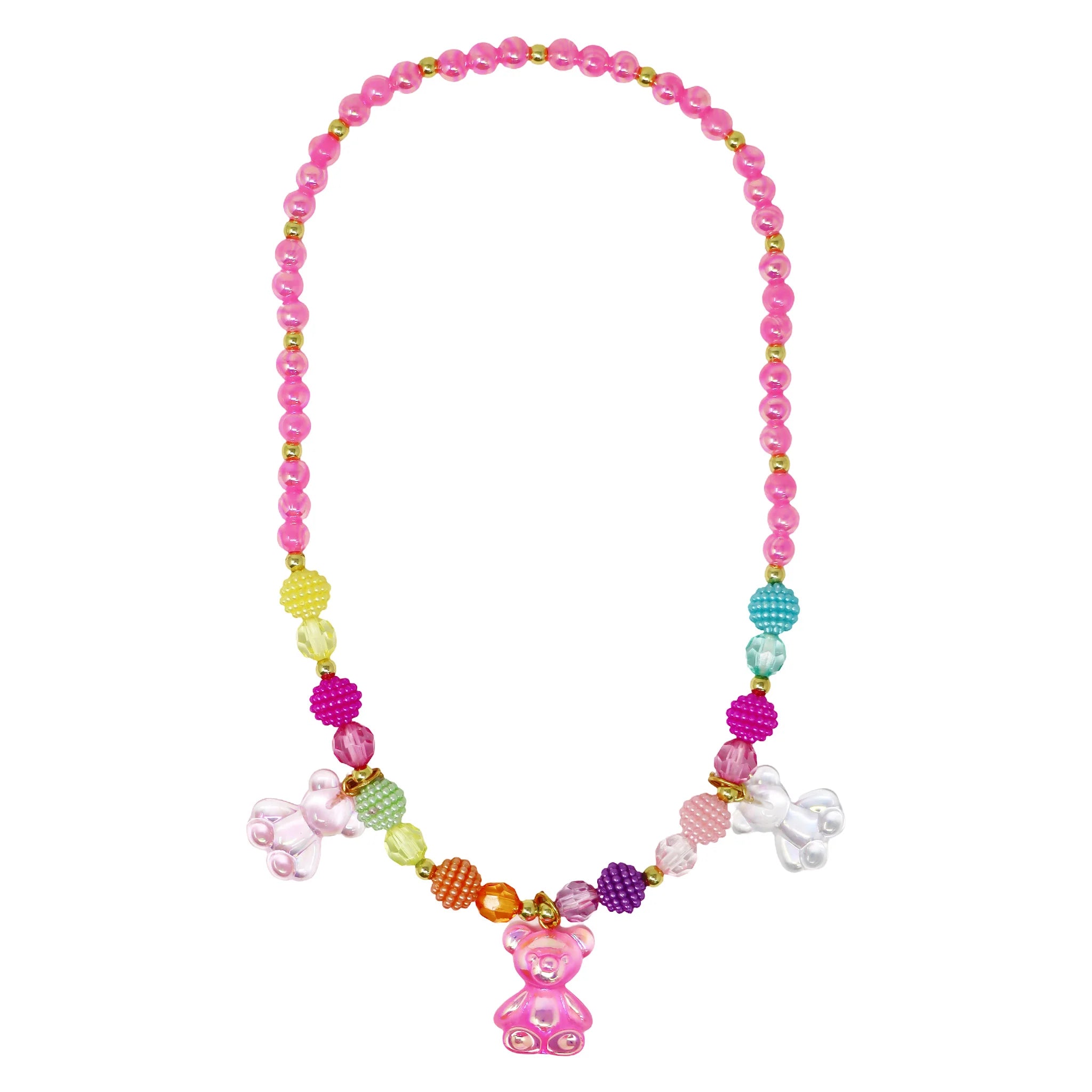 PINK POPPY - JELLY BEAR NECKLACE