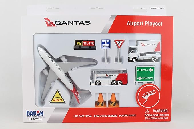 DARON QANTAS AIRPORT PLAYSET