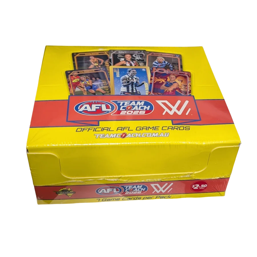 AFL WOMEN TEAM COACH 2026 CARDS