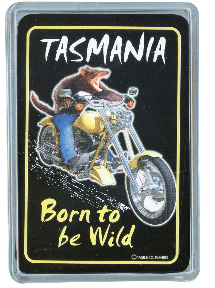 PLAYING CARD BORN TO BE WILD