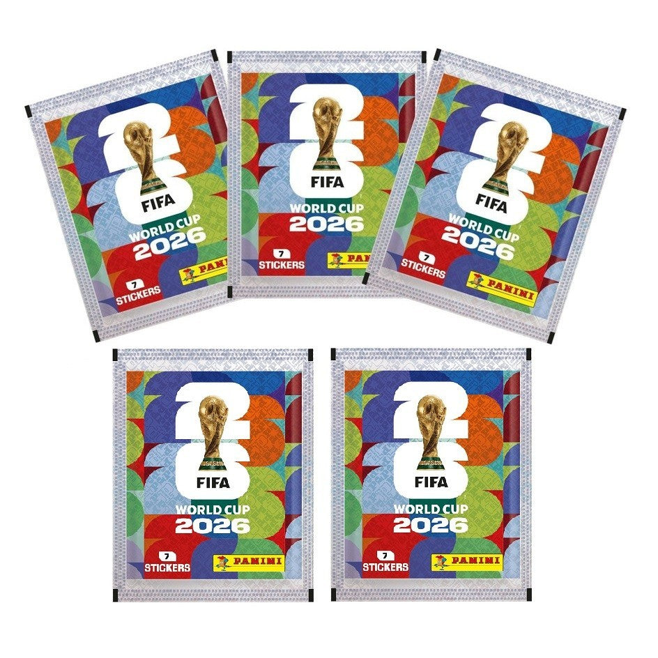 Panini 2026 FIFA World Cup Stickers PACK (7 Stickers Each)